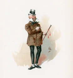 Mr. Micawber, illustration from 