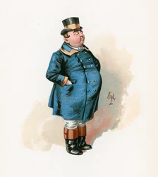 The Fat Boy, illustration from 