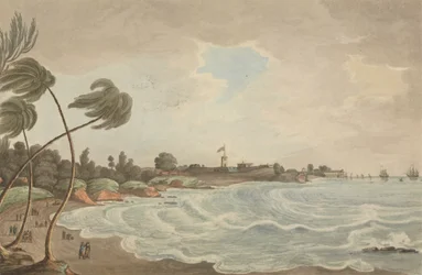 Bencooler Bay, Small Road & Wharf, Fort Marlborough, Sumatra, 1799