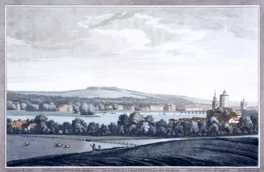 The River Thames at Battersea, London