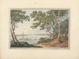 View up the River from Milbank