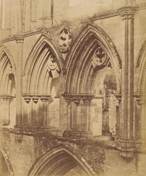 Rivaulx Abbey. The Triforium Arches