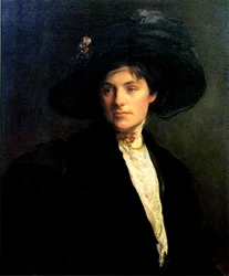 Woman with a Black Hat, 1910