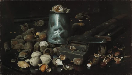 Still Life with Tin Can and Nuts