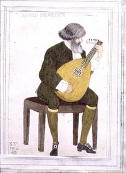 Portrait of Arnold Dolmetsch