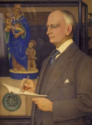 Portrait of Sir Whitworth Wallis