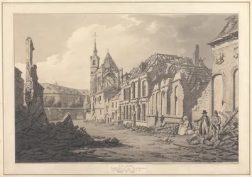 View of the Convent of the Clarisses at Valenciennes After the Siege