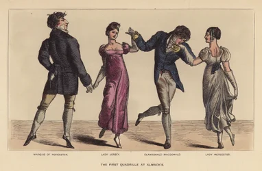 The First Quadrille at Almack