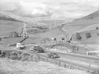 Traffic on Shap road