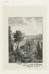 Castle on a Rock, Castle in Tyrol (title on object)