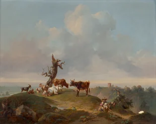 Cows and Goats in the Pasture