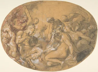 Satyrs and Nymphs, ca. 1599