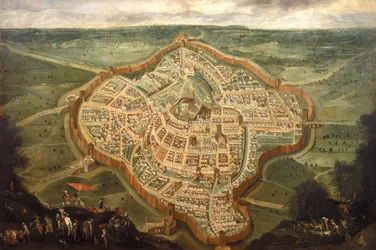 Map of the City of Udine
