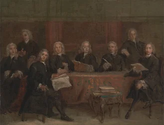 Study for a Group Portrait, between 1729 and 1730