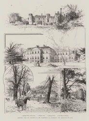 Addington Park, the Residence of the Archbishops of Canterbury, now announced for Sale