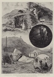 Gold in Wales, the British Gold-Fields Mine, near Dolgelly