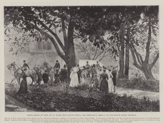 Home-Coming of Earl de la Warr from South Africa, His Lordship