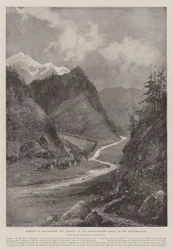 Roberts in Afghanistan, his Advance up the Hazardarakht Defile to the Shutargardan