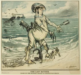 The Last Bather, from Puck