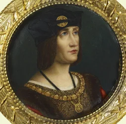 Portrait of Louis XII, King of France 1498-1515