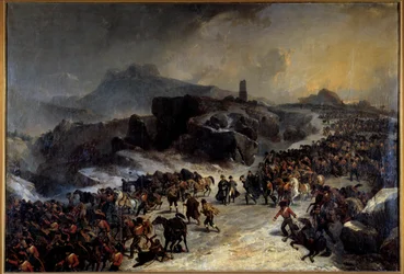 The Crossing of the Sierra Guadarrama in Spain in December 1808 by Napoleon I