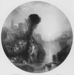 Bacchus and Ariadne, from the picture in the National Gallery