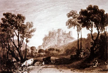 The Castle above the Meadows, from the 