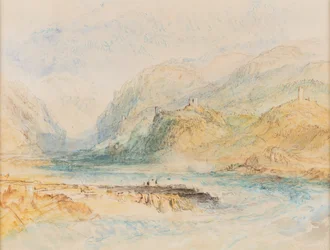 A Swiss Alpine Valley, c.1843