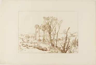 Crowhurst, plate 76 from Liber Studiorum