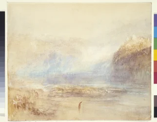 Falls Of The Rhine At Schaffhausen - Distant View