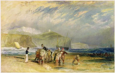Folkestone Harbour and Coast to Devon, c.1830