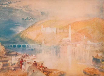 Heidelberg-Sunset, c1840