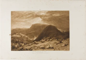 Hind Head Hill, plate 25 from Liber Studiorum