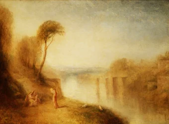 Landscape: Woman with Tambourine