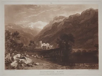 Liber Studiorum: Bonneville, Savoy