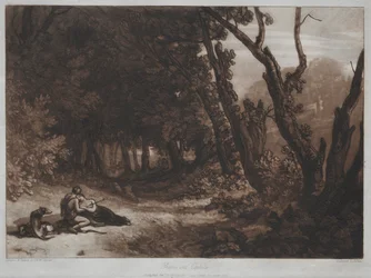 Liber Studiorum: Procris and Cephalus