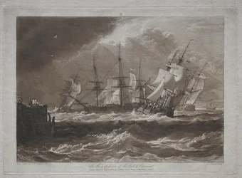 Liber Studiorum: Ships in a Breeze
