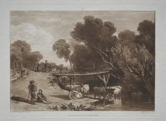 Liber Studiorum: The Bridge and Cows