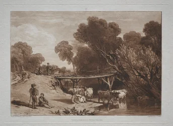 Liber Studiorum: The Bridge and Cows