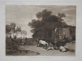 Liber Studiorum: The Straw Yard