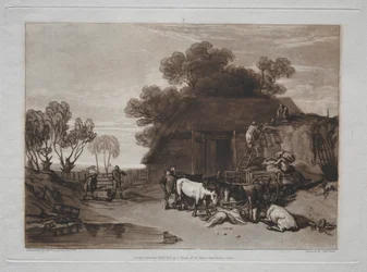 Liber Studiorum: The Straw Yard
