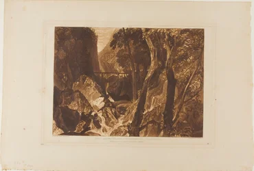 Mill near the Grand Chartreuse, plate 54 from Liber Studiorum