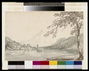 On the Aar Between Unterseen and Lake of Brienz