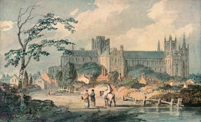 Peterborough Cathedral from the North