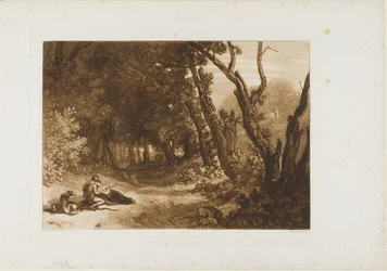 Procris and Cephalus, plate 41 from Liber Studiorum
