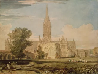 South View of Salisbury Cathedral