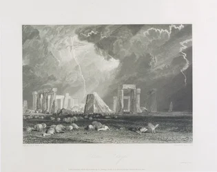 Stone Henge, 1829