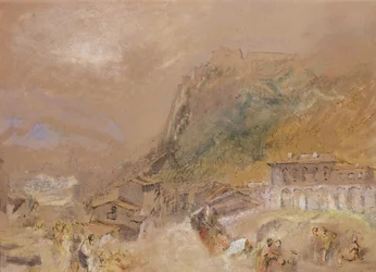 The Bastille at Grenoble, from the Village of La Tronche, c.1836
