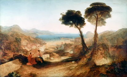 The Bay of Baiae, with Apollo and the Sibyl, c1823