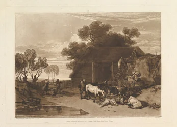 The Straw Yard Liber Studiorum, Part II, Plate 7